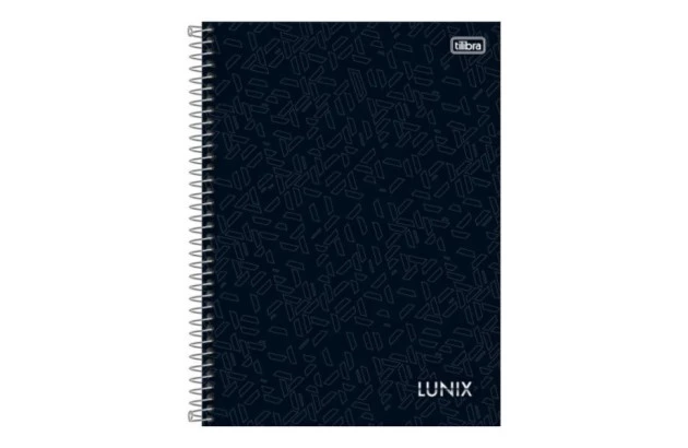 CADERNO UNIVERSITÁRIO CAPA DURA 20 MATÉRIA 320 FOLHAS 200X275 LUNIX SORTIDO TILIBRA