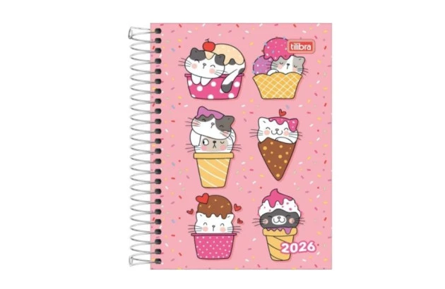 AGENDA ESPIRAL CAPA DURA M5 SPICE F 2026 TILIBRA