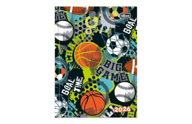 AGENDA ESPIRAL CAPA DURA M3 LOVELY FRIEND 2026 TILIBRA