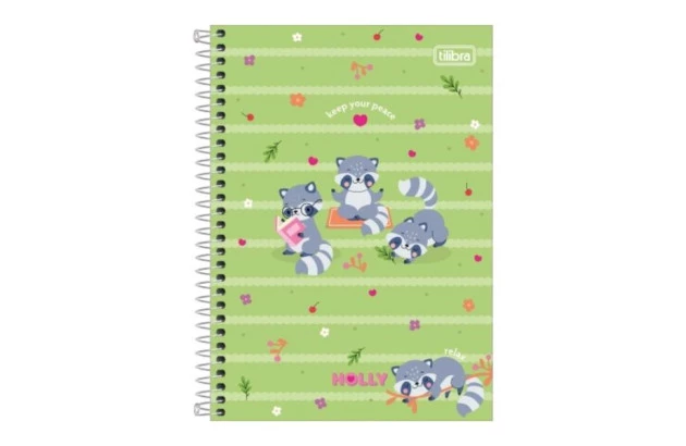 CADERNO CAPA DURA COSTURADO UNIVERSITÁRIO 80F HOLLY 200X275MM - UNIDADE | TILIBRA