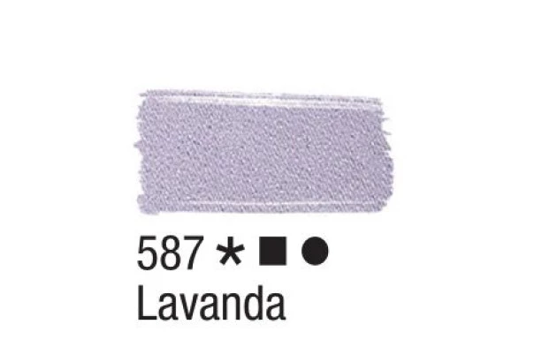 TINTA PARA TECIDO FOSCA 37ML LAVANDA 587 - UNIDADE | ACRILEX 4140
