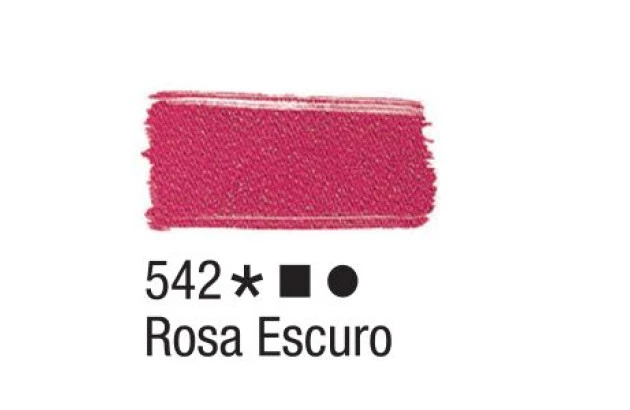 TINTA PARA TECIDO FOSCA 37ML ROSA ESCURO 542 - UNIDADE | ACRILEX 4140