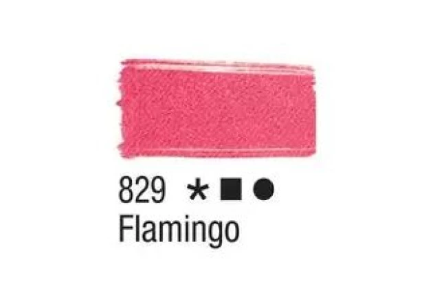 TINTA PARA TECIDO FOSCA 37ML FLAMINGO 829 - UNIDADE | ACRILEX 4140