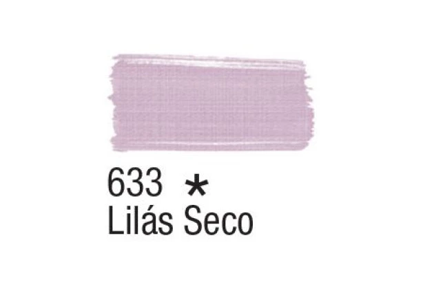 TINTA PARA TECIDO FOSCA 37ML LILÁS SECO 633 - UNIDADE | ACRILEX 4140