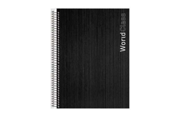 CADERNO CAPA DURA 10 MATERIAS 160 FOLHAS WORLD CLASS ANIMATIVA