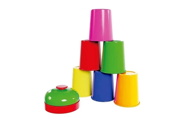 JOGO EDUCATIVO BATALHA DOS COPOS IDADE + 5 ANOS | NIG BRINQUEDOS