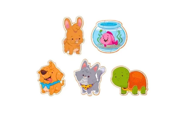 QUEBRA CABECA I LOVE MY PETS IDADE + 2 ANOS | NIG BRINQUEDOS