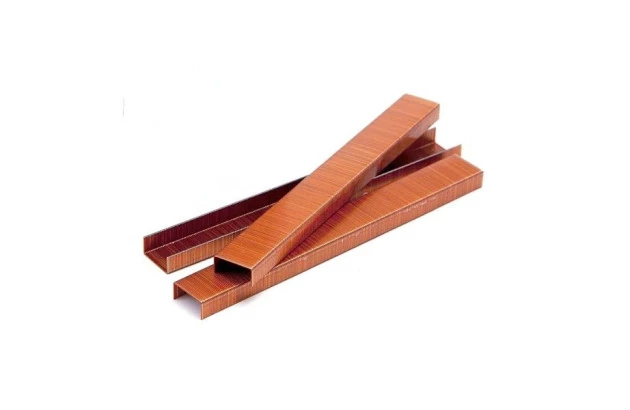 GRAMPOS PARA GRAMPEADOR 26/6 COBREADOS COM 1000 UNIDADES | ACC