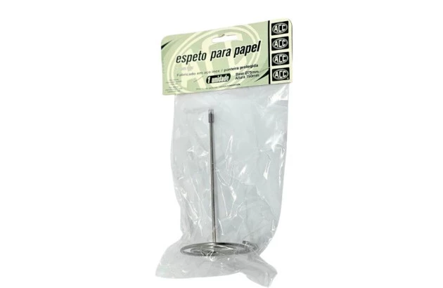 ESPETO PARA PAPEL 150MM - AÇO INOX | ACC