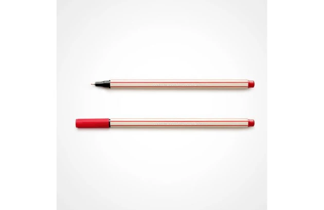 CANETA 0.4 MICROLINE FINELINERS ULTRA FINA VERMELHA 02 – COMPACTOR