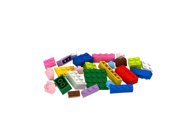 BRINQUEDO BLOCOS DE MONTAR CRIATIVOS CLÁSSICOS 25 PEÇAS XALINGO