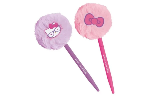 CANETA ESFEROGRÁFICA 1.0 HELLO KITTY POMPOM LEONORA 10477