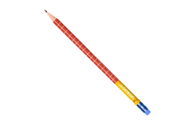 LAPIS PRETO COM BORRACHA HB SOLAR LEONORA