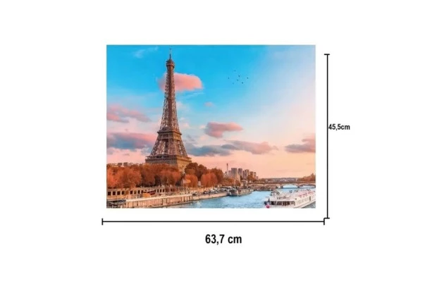 QUEBRA CABEÇA 1000 PEÇAS TORRE EIFFEL | + 10 ANOS | PAIS E FILHOS REF10775