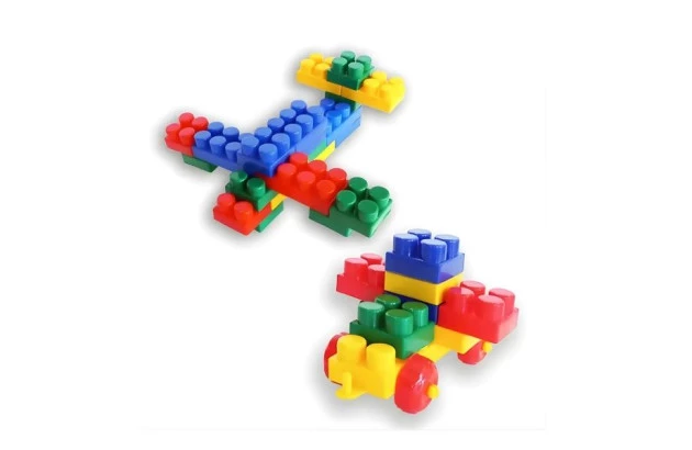 BLOCOS DE MONTAR BRICKS 29 PEÇAS 4745 PAIS E FILHOS