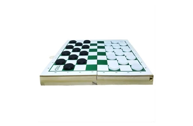 BRINQUEDO JOGO DE DAMAS 24 PCS MDF 2209 PAIS E FILHOS