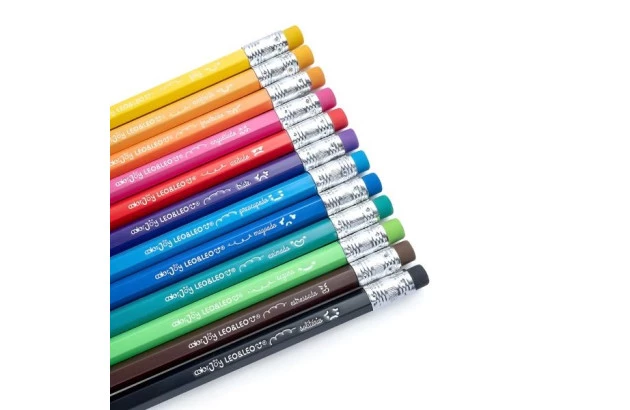 LAPIS DE COR 12 CORES APAGAVEL COLOR JOY LEONORA 10344