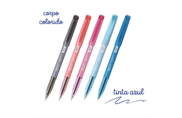 CANETA ESFEROGRAFICA 0.7 FLAT TOP JOCAR 97914