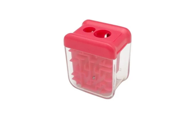 APONTADOR 2 FUROS COM DEPOSITO LABIRINTO LEONORA 10553