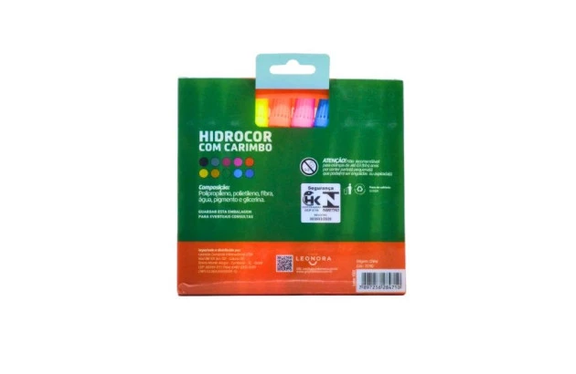 HIDROCOR COM CARIMBO 10 CORES 72710 LEONORA