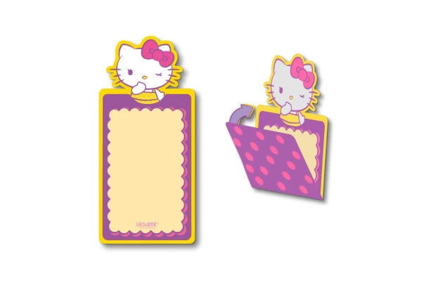 BLOCO ADESIVO ENVELOPE HELLO KITTY 1 BLOCO 20F LEONORA - 10117