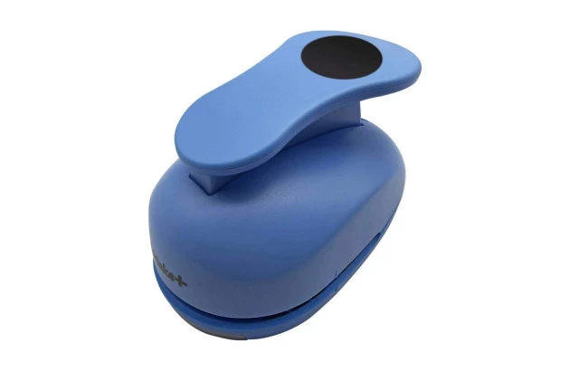 PERFURADOR DE PAPEL E EVA 76MM CÍRCULO GIGANTE ESPESSURA ATÉ 2MM | MAKE+ 12057