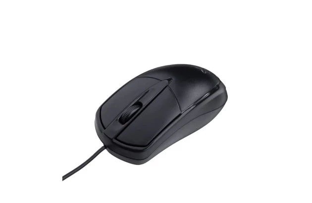MOUSE COM FIO UNIVERSITARIO 1200 DPI USB 2.0 PRETO MAXPRINT - 60000134