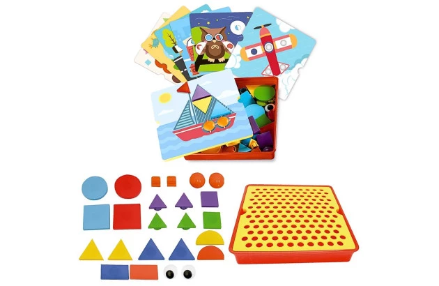 BRINQUEDO FOLLOW PINS 12 DESAFIOS ACIMA DE 3 ANOS BM052