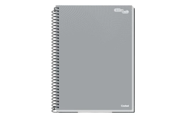 CADERNO UNIVERSITÁRIO 1 MATÉRIAS 80 FOLHAS CAPA DURA ESSENCIALE CREDEAL