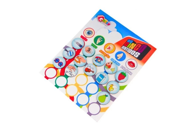 JOGO OS CINCO SENTIDOS + 3 ANOS INCLUSIVO 3202 CARLU