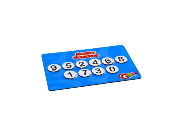 JOGO EDUCATIVO ACERTE OS NUMEROS + 5 ANOS INCLUSIVO 3204 CARLU
