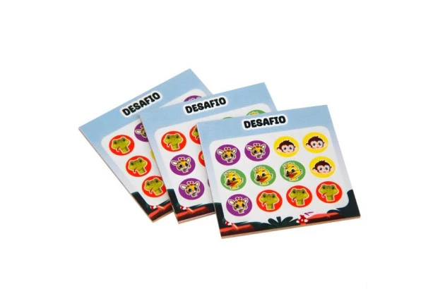 JOGO DESAFIO ANIMAIS + 3 ANOS INCLUSIVO 3198 CARLU