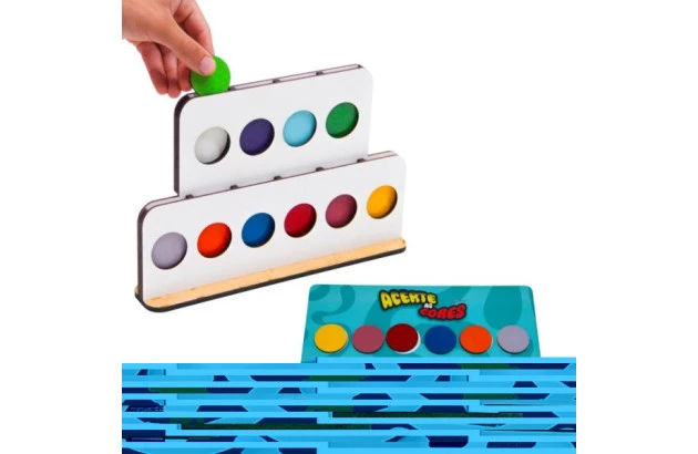 JOGO ACERTE AS CORES + 5 ANOS INCLUSIVO 3196 CARLU