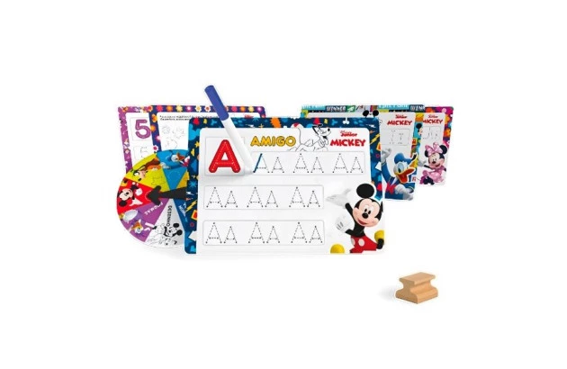 BRINQUEDO EDUCATIVO LETRAS E NUMEROS + 4 ANOS - MICKEY E SEUS AMIGOS | PAIS E FILHOS 792433