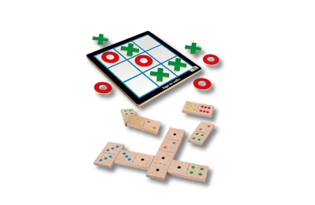 JOGO DA VELHA E DOMINÓ LINHA SENIOR - PAIS E FILHOS 792554-1