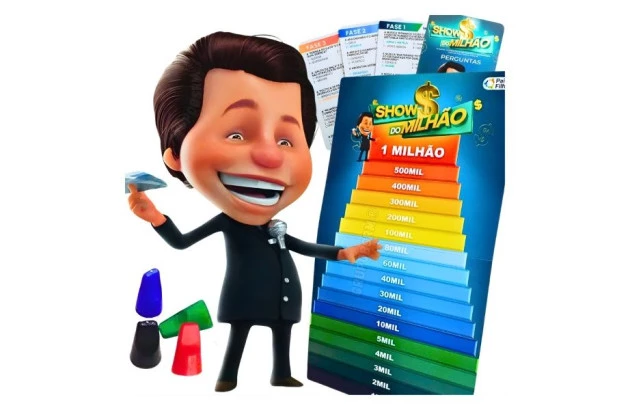 JOGO SHOW DO MILHAO + 7 ANOS PAIS E FILHOS