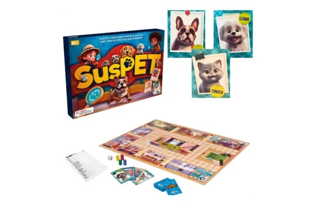 JOGO SUSPET + 7 ANOS PAIS E FILHOS