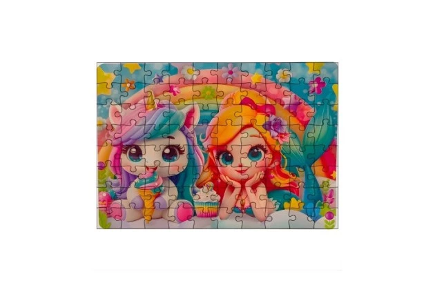 QUEBRA CABEÇA REINO ENCANTADO 80 PEÇAS + 4 ANOS PAIS E FILHOS