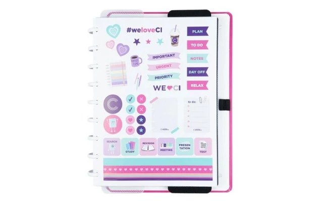 CADERNO INTELIGENTE GRANDE SUPER PINK CIGD4310