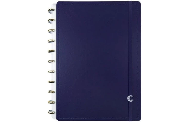 PASTA UNIVERSITÁRIA CRIATIVA STITCH PVC 370X265X15MM COM 3 BOLSOS INTERNOS - DAC 4794