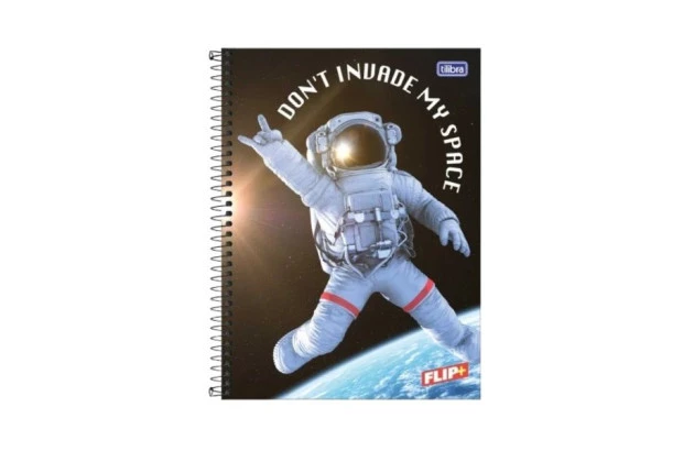 CADERNO UNIVERSITÁRIO CAPA DURA 20 MATÉRIA 400 FOLHAS 200X275 FLIP+ MASCULINO SORTIDO TILIBRA