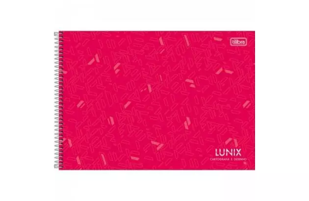 CADERNO DE DESENHO CAPA DURA 60 FOLHAS LUNIX 200X275MM - UNIDADE | TILIBRA