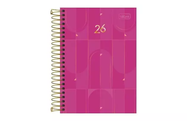 AGENDA ESPIRAL CAPA DURA M5 SPOT F 2026 TILIBRA