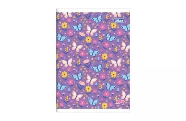 CADERNETA ESPIRAL CAPA DURA 96 FOLHAS D+ SORTIDA 110X154MM UNIDADE | TILIBRA