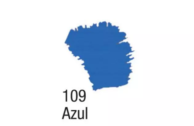 TINTA ACRILICA NEON FLUORESCENTE 60ML AZUL 109 – UNIDADE | ACRILEX 3960