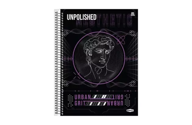 CADERNO CAPA DURA 12 MATERIAS 192 FOLHAS BOM D+ MASCULINO ANIMATIVA