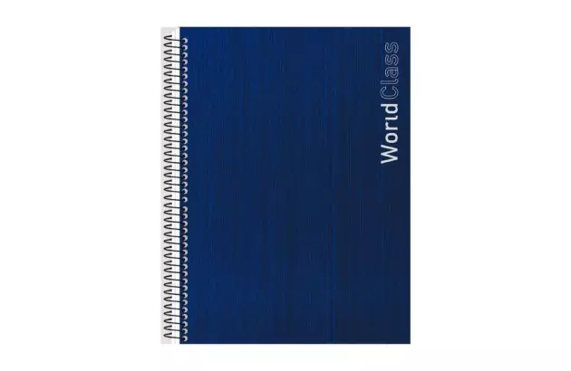 CADERNO CAPA DURA 1 MATERIAS 80 FOLHAS WORLD CLASS ANIMATIVA