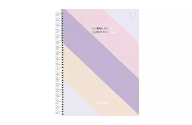 CADERNO CAPA DURA 10 MATERIAS 160 FOLHAS CRISTALES ANIMATIVA