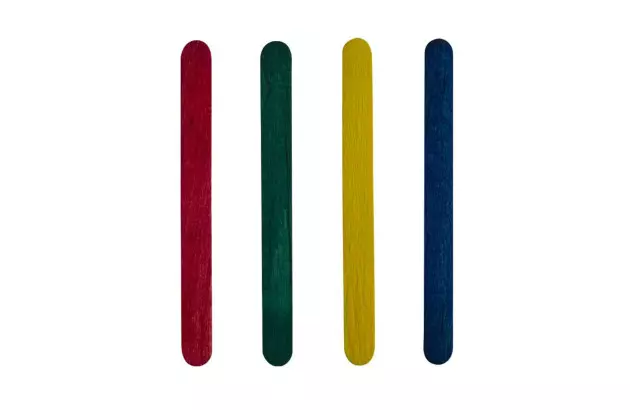 PALITO ESCOLAR PONTA REDONDA CORES SORTIDA DE PICOLE PCT/ 100 THEOTO - 51715