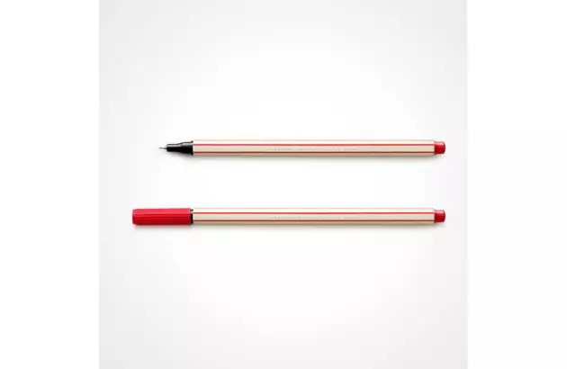 CANETA 0.4 MICROLINE FINELINERS ULTRA FINA VERMELHA 02 – COMPACTOR